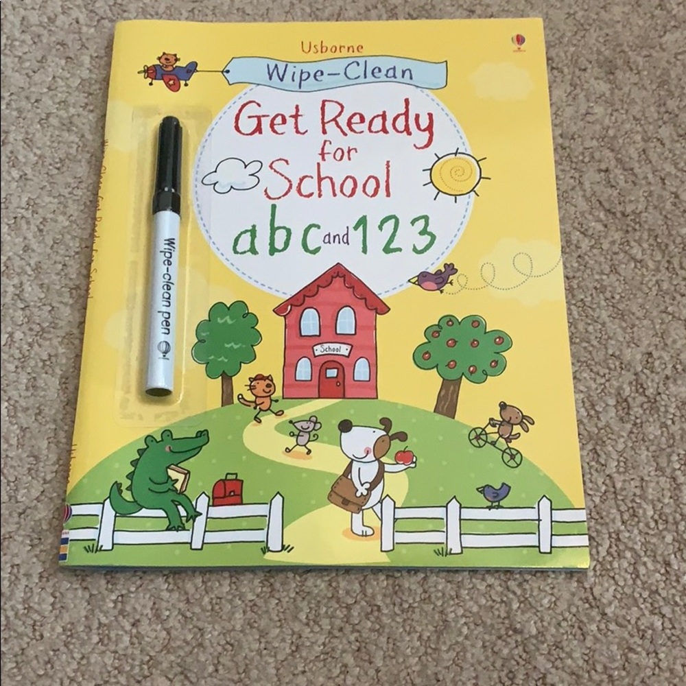 Wipe clean get ready for school activity workbook